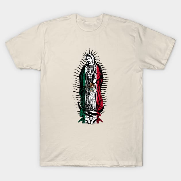 VIRGEN DE GUADALUPE - Mexico T-Shirt by LILNAYSHUNZ